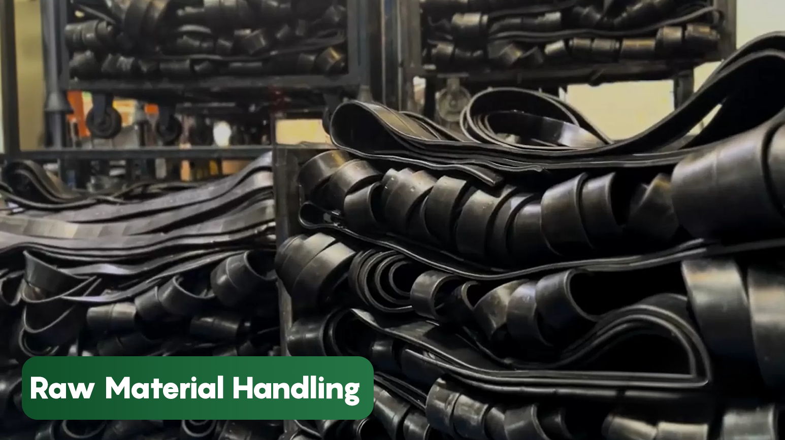 Raw material storage